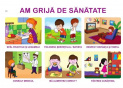 Plansa.Am grija de sanatate+Ce facem cu deseurile 70x100cm EP9
