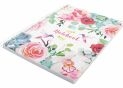 Carnet A5 80foi spira laterala Red Flowers E21952-03