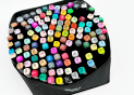 Marker Touch Set 120cul/2 parti (cutie textil) T-120