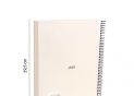 Registru A4 120foi (mate) Milan spira/bej 57143E120BG