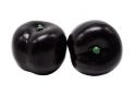 Fruct pruna neagra decorativa 6.4x5.9cm H376AF