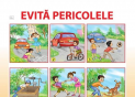 Plansa.Evita pericole+Focul 70x100cm EP13