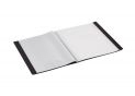 Mapa plastic Economix 40file (neagra) E30604-01