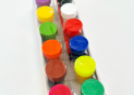 Guas set 12cul*20 ml cu pensula (pe suport) KM48-24