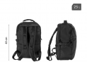 Ghiozdan Milan, Shadow negru 624607DW
