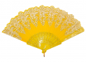Evantai din plastic diverse desene/mix(auriu) AP006639