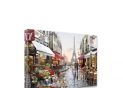 Tablou (30*40/cifre) Plimbare pe strazile Parisului (fara sasiu) KTL7149