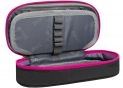 Penar 1 fermoar oval cu clapa Maxi, 20x9x5cm,negru MX85551