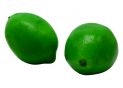 Fruct lime decorativa verde 10x7cm N37-1F