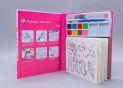 Carte coloram mix si acuarela My Melody (ML8-1) CD916