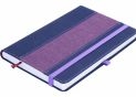 Agenda nedatata A5 128 foi cu elastic COMBI-15cop.tare,piele) linii O20125-15