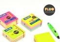Notite autoadezive Milan 50x50mm/250foi (5culori neon) 411501