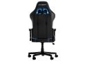 Fotoliu Gaming DXRacer Prince GC-P132-NB-FX2 / 150kg / 165-185cm /  Black/Blue GC-P132-NB-FX2