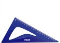 Rigle Set Milan Flex albastru(rigla 30cm/2echere/raportor) 359801