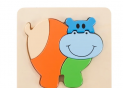 Puzzle din lemn Hippo 59932