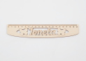 Rigla personalizata (lemn)(215*40mm) 215*40