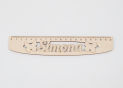 Rigla personalizata (lemn)(215*40mm) 215*40