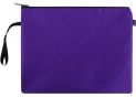 Mapa cu fermoar textil B5 28*22cm (violet) O95224
