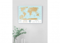 Harta Scratch-World Map Travel Map Holiday Lagoon 60x80 130524