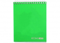 Carnet A6 80foi spira sus coperta plastic E20321
