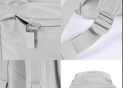 Ghiozdan anatomic Milan Shadow, gri 624605DWG
