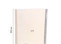 Registru A4 120foi (linii) Milan spira/bej 57142E120BG