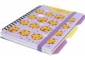 Carnet B6 100foi (4/1) spira laterala Cookies O20358-07