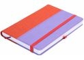 Agenda nedatata A5 128 foi cu elastic COMBI-17cop.tare,piele) linii O20125-17
