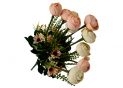 Flori decorative (buchet bujori) 41cm (5 culori) FY-091