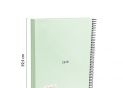 Registru A4 120foi (mate) Milan spira/verde 57143E120GR