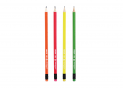 Creion simplu Keyroad HB cu radiera neon KR972510