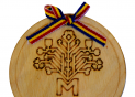 Suvenir magnet cerc Moldova, 8.5cm (mdf) MHMC