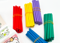 Betisoare de numarat 100buc cutie plastic (ML11-4)8cm lemn C-803