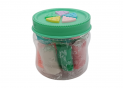 Plastilina in borcan 8 culori (borcan) 129-8