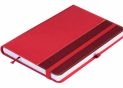 Agenda nedatata A5 128 foi cu elastic COMBI-14cop.tare,piele) linii O20125-14