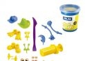 Plastilina Milan 4culori x 116g+27 pcs 913304HF
