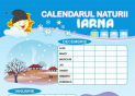 Plansa.Calendarul naturii.Iarna+primavara 70x100cm EP19