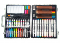 Set creatie 53pcs.ML6-1(carioci+acuarela+creioane)valiza 227074