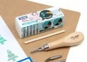Cutit pentru sculptura Milan Set (05 buc) 61054