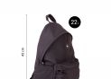 Ghiozdan anatomic Milan Shadow, negru 624605DW