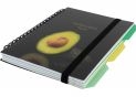 Carnet B6 100foi (4/1) spira laterala Avocado O20358-01