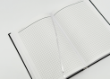 Agenda nedatata A5(140x200mm/160foi) Bordo Lizy 184Bo