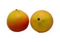 Fruct portocala decorativa galben oranj 7.5x7.6cm N094-KF
