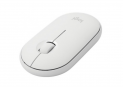 Mouse Wireless Logitech Pebble M350 White, Optical Mouse for Notebooks, 1000 dpi, Nano receiver,  Bl LO 910-005716