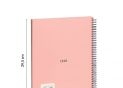 Registru A4 80foi (foi albe) Milan spira/roz 57141E80P
