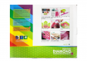 Tablou cu DIAMANTE 40*50 Fata cu buze rosii GLE72877