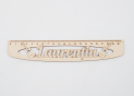 Rigla personalizata (lemn)(215*40mm) 215*40