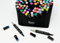 Marker Touch Set 120cul/2 parti (cutie textil) T-120