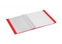 Mapa plastic Economix 40file (rosie) E30604-03