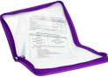 Mapa cu fermoar Maxi A4 (plastic/color) MX32072